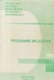 Programe aplicative