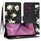 Husa personalizata fete Motorola Moto G55 Techsuit FlipCraft, negru