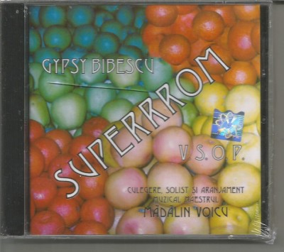 (C) CD sigilat-GYPSY BIBESCU-Superrrom foto