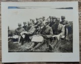 Militar romani din perioada interbelica// fotografie de grup, Romania 1900 - 1950, Portrete