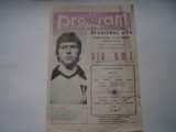 Program UTA Arad - U.M.T. Timisoara, 7 septembrie 1980/1981