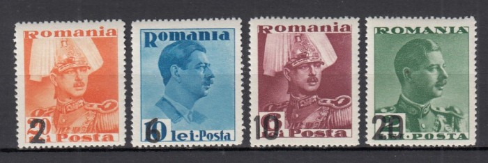 ROMANIA 1937 LP 122 INALTAREA IN GRAD A MARELUI VOIEVOD MIHAI MNH