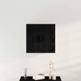 VidaXL Dulap de perete, stejar negru, 60x31x60 cm, lemn prelucrat