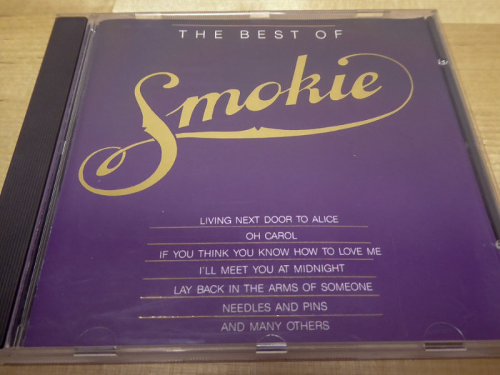 Smokie - The Best Of CD original 1995 Comanda minima 100 lei