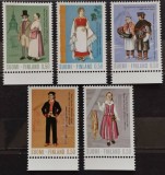 BC107, Finlanda 1972, serie costume populare