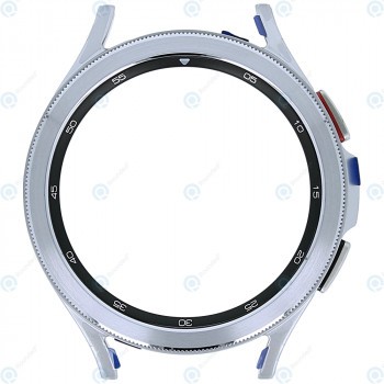 Samsung Galaxy Watch 4 Classic 46 mm (SM-R890 SM-R895) Capac frontal argintiu GH82-26124B foto