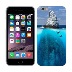 Husa iPhone 6S iPhone 6 Silicon Gel Tpu Model Subacvatic Cliff foto