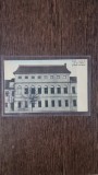 Carte Postala - Saliste. Fatada principala a scolii romane