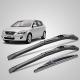 Cumpara ieftin Ștergătoare TeamCar Set Complet Kia Ceed I (2006-2009) 600mm/450mm/300mm Cauciuc Natural