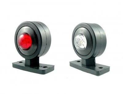 2 x Lumini de marcaj Remorca Camioane LED 12V 24V foto