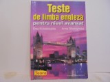 - E. Kolodziejska; A. Sikorzynska - TESTE DE LIMBA ENGLEZA PENTRU NIVEL AVANSAT - Editura TEORA 1999 - 91 pag.