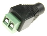 ADAPTER DC 2,5 X 5,5 MM BUCHSE&gt; ANSCHLUSSBLOCK 2 PIN 65485 DELOCK