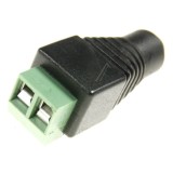 ADAPTER DC 2,5 X 5,5 MM BUCHSE> ANSCHLUSSBLOCK 2 PIN 65485 DELOCK