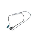Separator antena radio auto mufa DIN tata 90 grade la FAKRA tata, 4Carmedia