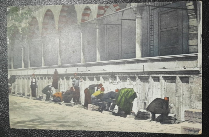 Carte postala, Fontaine dablutions, Constantinopol, color