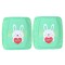 Set 2 bucati genunchiere anti-alunecare si protectie genunchi bebe-VERDE