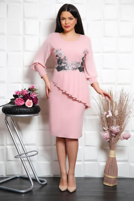 Rochie de ocazie Bell Rose - 56Marimea