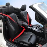 Banda centura de siguranta TUNING, culoare rosie, pret/metru liniar FAVLine Selection, Oem