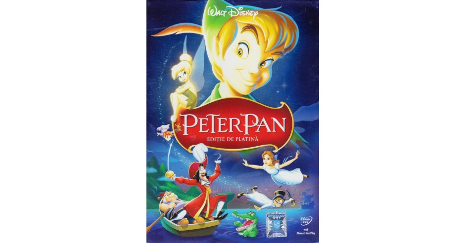 DVD animatie: Peter Pan ( supracoperta carton; dublat romana - vezi ...