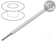 Cablu LAPP &amp;Ouml;LFLEX HEAT 260 SC 1x14AWG PTFE alb 100m foto