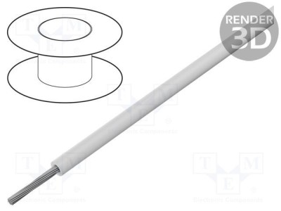 Cablu &amp;Ouml;LFLEX&amp;reg; HEAT 260 SC 1x12AWG LAPP PTFE Alb foto