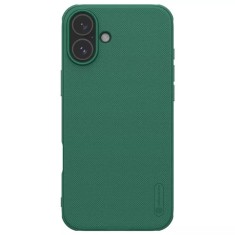 Husa iPhone 16 Nillkin Super Frosted Shield Pro, verde foto