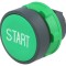 Comutator apăsare verde 22mm stabil 1 poziție