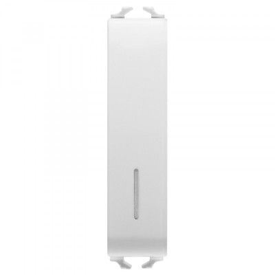 Intrerupator simplu cu led 1 2M Gewiss Chorus alb GW10022 foto
