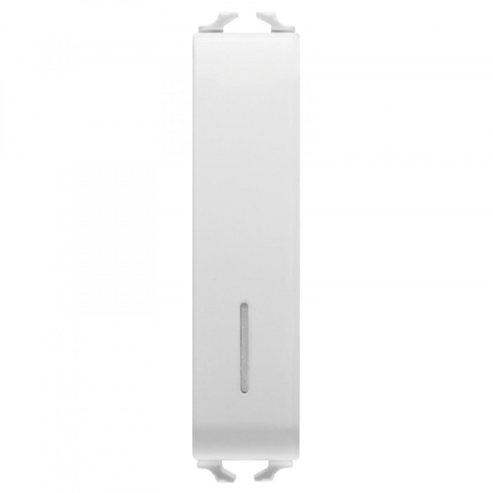 Intrerupator simplu cu led 1 2M Gewiss Chorus alb GW10022