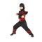 Costum ninja KidMania&reg; cu accesorii pentru copii 110 - 120 cm 5-6 ani