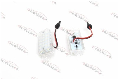 Set lampi LED numar Mitsubishi Lancer 2003- 2017 foto