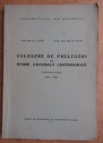 N. Z. Lupu - Culegere de prelegeri de istorie universala contemporana (vol. 3)