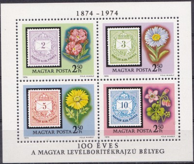 TSV % - 1974 MICHEL 2941-2944 UNGARIA, MNH/** LUX foto