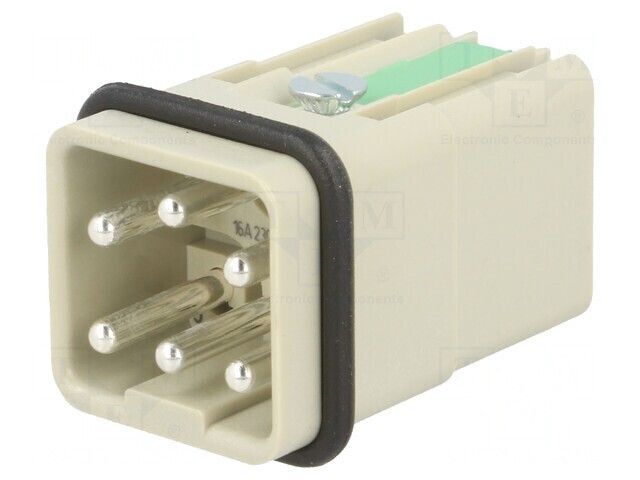 Conector HDC Quick Lock 6 PIN 5 PE