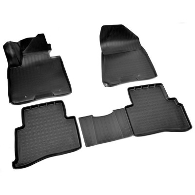 Set Covorase Auto Cauciuc Tip Tavita Norplast Kia Sportage 3 2016-2018 NPA11-C43-525 foto