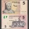 NIGERIA 5 NAIRA 2006 UNC [1] P- 32a.1 , necirculata