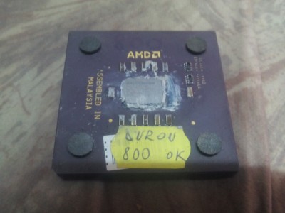 Procesor Amd Duron 800 de Colectie foto