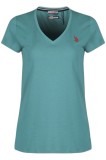 Tricou femei U.S. Polo Assn. Leja verde