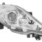 Far Mazda 5 (CR19) 04.2005-08.2007 DEPO dreapta fata, tip bec H7+HB3, reglaj electric, culoare argintiu