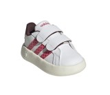 Adidas Sportswear, Pantofi sport Disney Minnie Mouse Grand Court 2.0, Rosu, Alb, 25.5 EU, Resigilat, Grad A