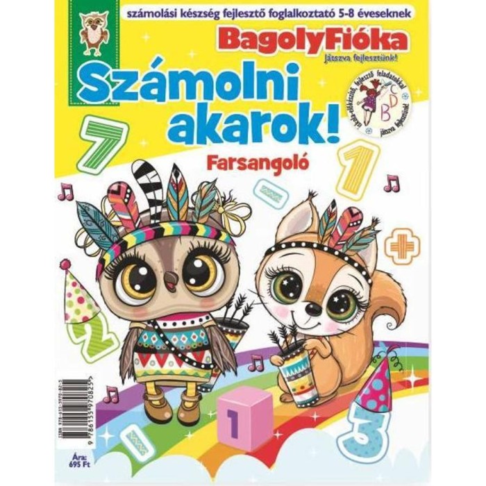 BagolyFi&oacute;ka &ndash; Sz&aacute;molni akarok! Farsangol&oacute; kreat&iacute;v foglalkoztat&oacute; f&uuml;zet