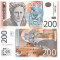 Serbia 200 Dinara 2011 P-58a UNC