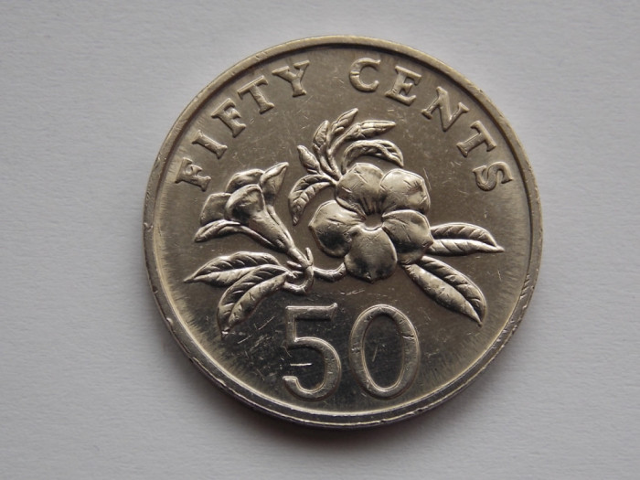 50 CENTS 1997 SINGAPORE