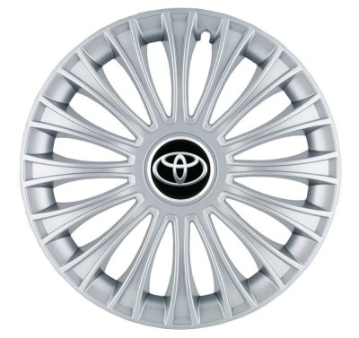 Set 4 Capace Roti, potrivite jantelor de R14, pentru Toyota, model dino cromat foto