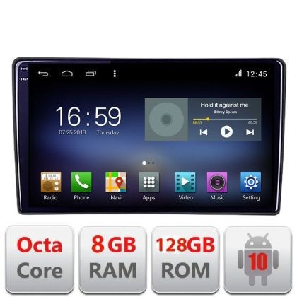 Navigatie Ford Transit 2019- varianta cu radio cd simplu Android radio gps internet Octa Core 8+128 LTE Kit-transit-2019-a+EDT-E609 CarStore Technolog