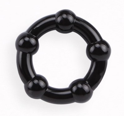 Inel penis Rosy Beaded foto