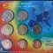 Spania 2002 - Set complet de euro bancar de la 1 cent la 2 euro - 8 monede BU