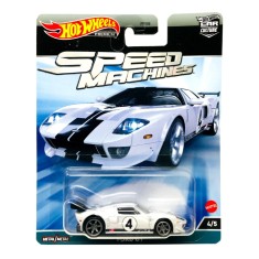 Masinuta metalica Hot Wheels Premium Car Culture Speed Machine - Ford GT, scara 1:64