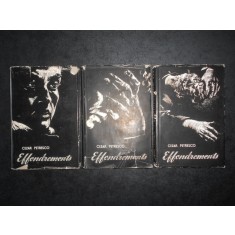 Cezar Petrescu - Effondrements 3 volume (1956, editie cartonata)