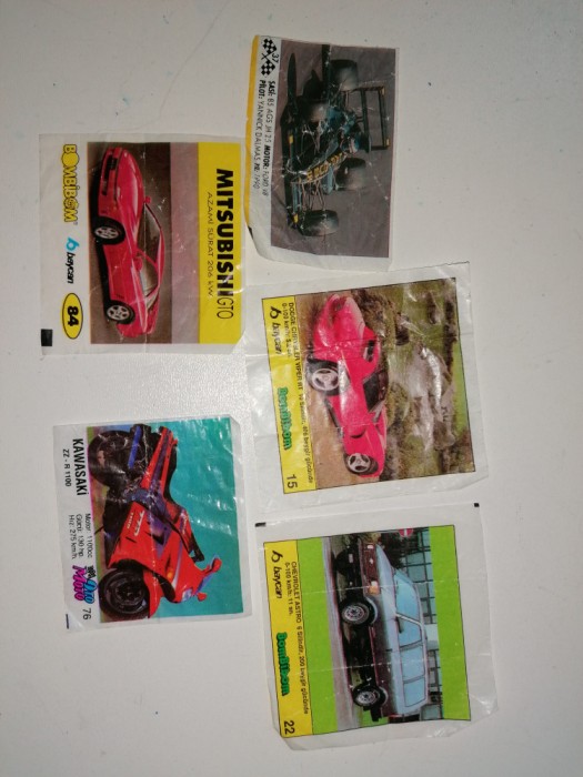 LOT 5 SURPRIZA BOMBIBOM/ BAYCAN / TURBO JELIBON / KENT / TIPITIP / MINTI ...